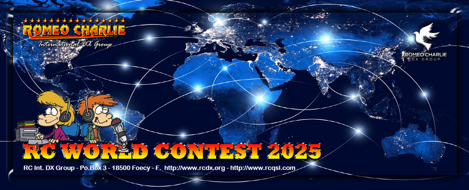 RC World Contest 2025 banner