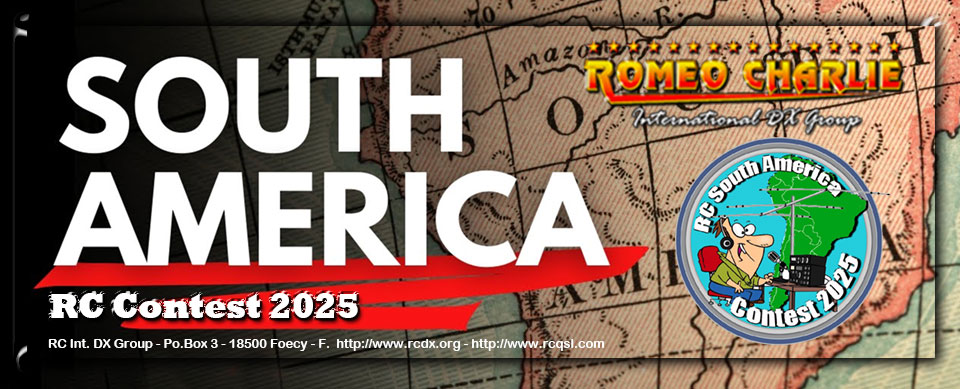 RC South America Contest banner 2025