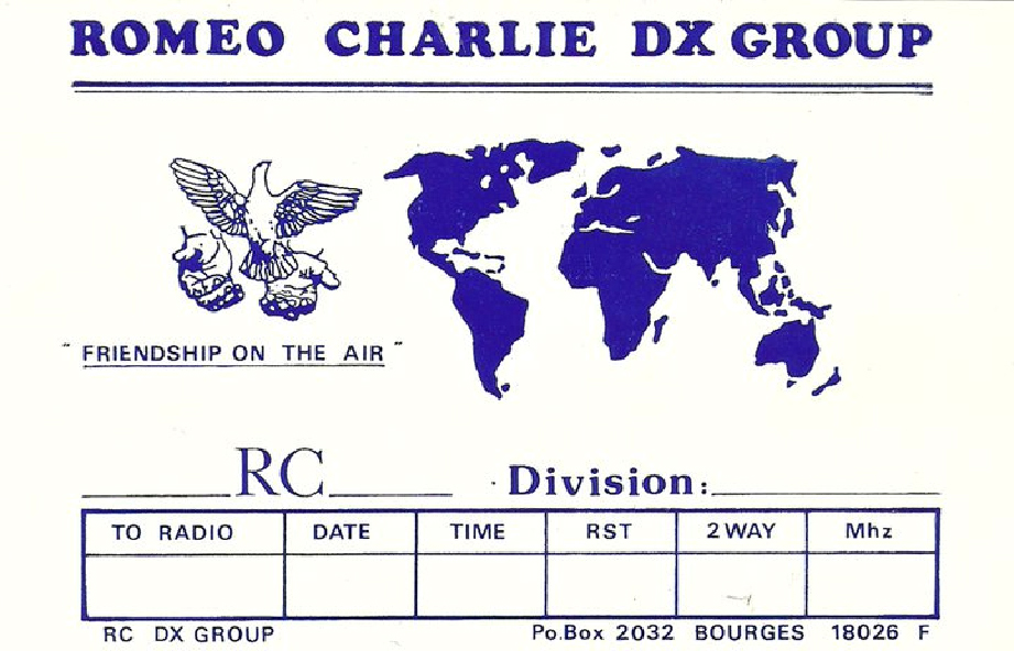 History - Second RC QSL (1988)